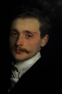 约翰·辛格·萨金特贵族男子肖像油画