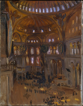 约翰·辛格·萨金特教堂油画