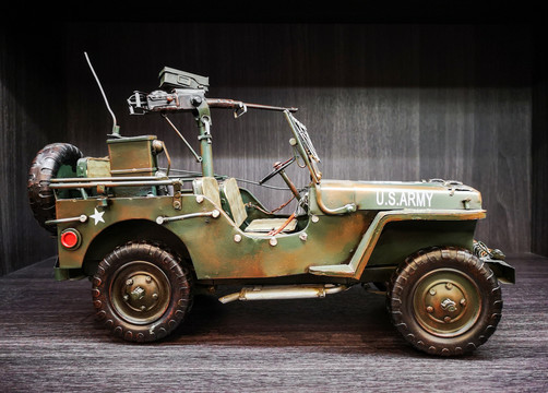 美国军用吉普汽车模型