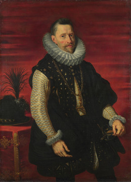  彼得·保罗·鲁本斯宫廷男子肖像油画