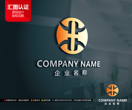 原创文化传媒标志T字母LOGO