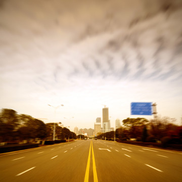 现代城市道路景观