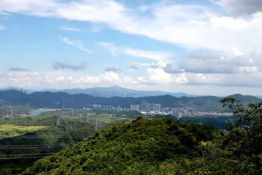 羊台山风光