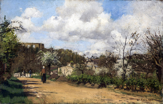 卡米尔·毕沙罗风景油画