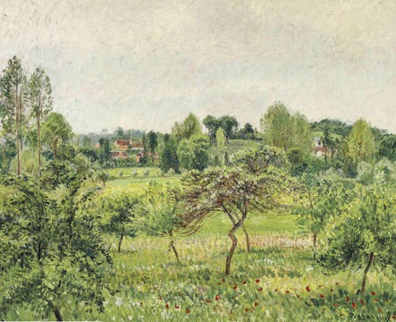 卡米耶·毕沙罗印象派风景油画