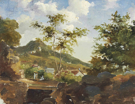 卡米耶·毕沙罗风景油画