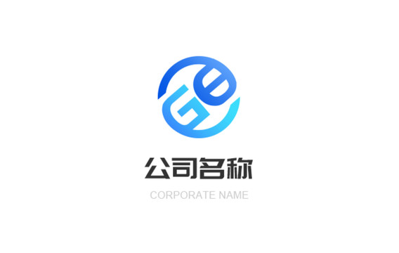 娱乐公司科技互联网字母logo