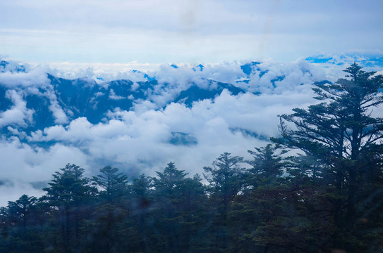 西岭雪山