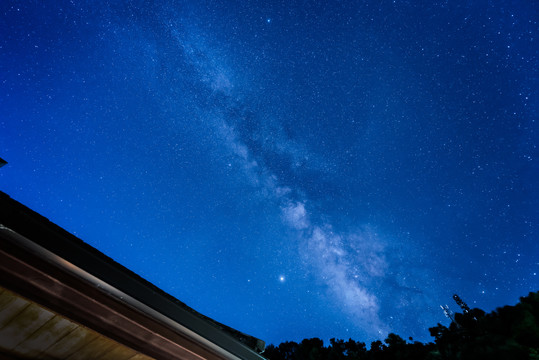 夏季银河星空