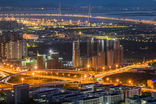 厦门海沧夜景