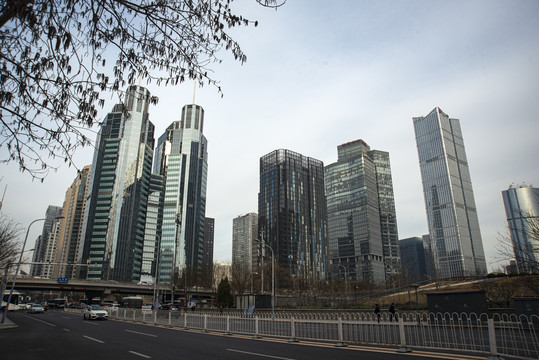 北京CBD商务中心建筑群