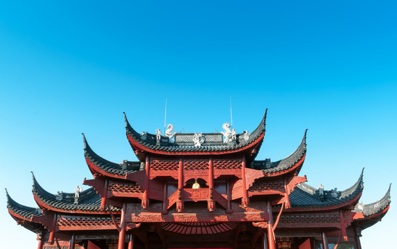 中国古建筑的屋角