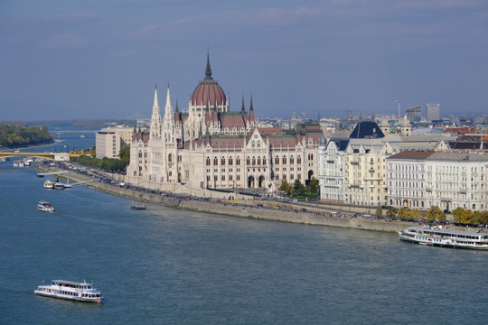 匈牙利布达佩斯奥萨加兹旅游风光