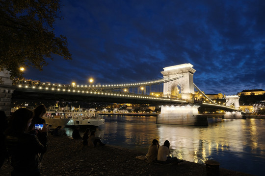 匈牙利布达佩斯夜景