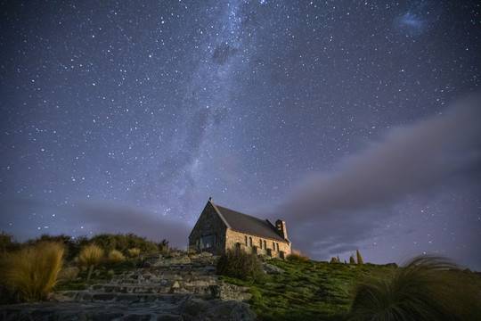 新西兰夜景