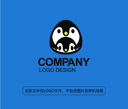 企鹅母子LOGO