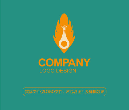 孔雀羽毛LOGO