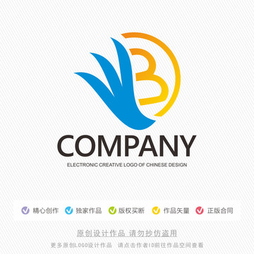 B标志LOGO