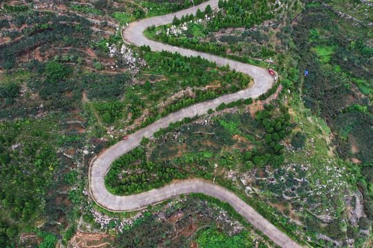 枣庄农村盘山公路