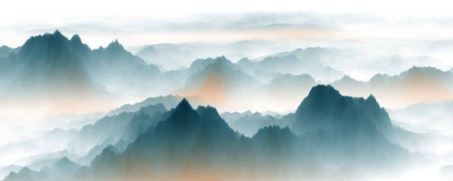 新中式山水