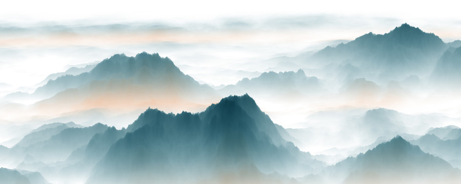 新中式山水