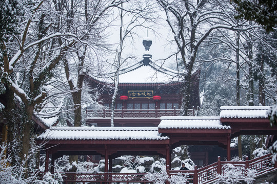 永福寺雪韵