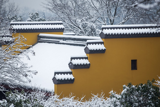 永福寺雪韵