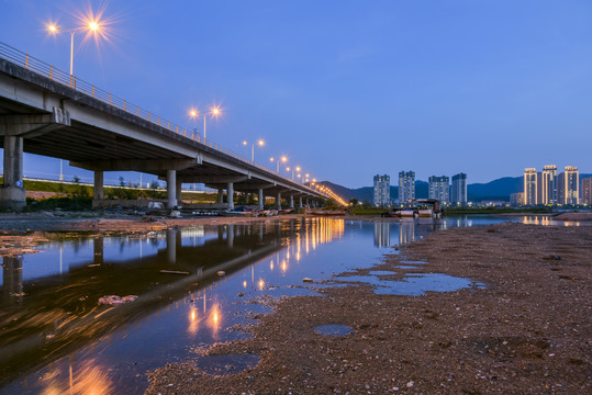 厦门马銮湾夜景