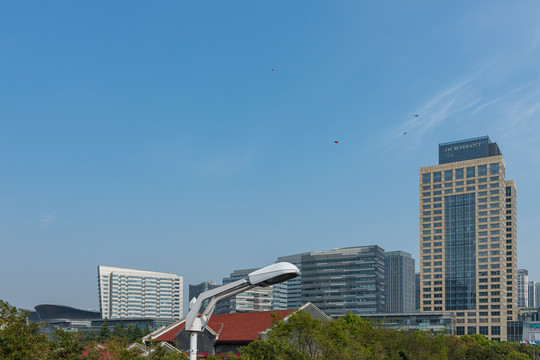 上海长宁苏州河景观走廊步道