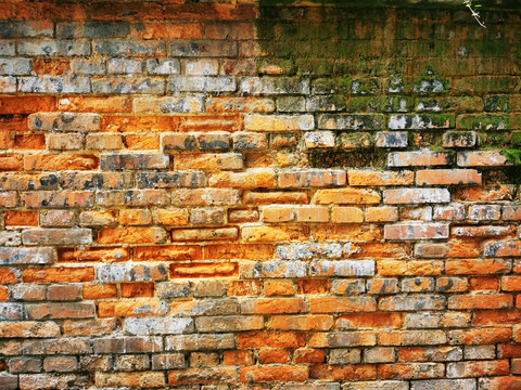 复古老旧砖墙