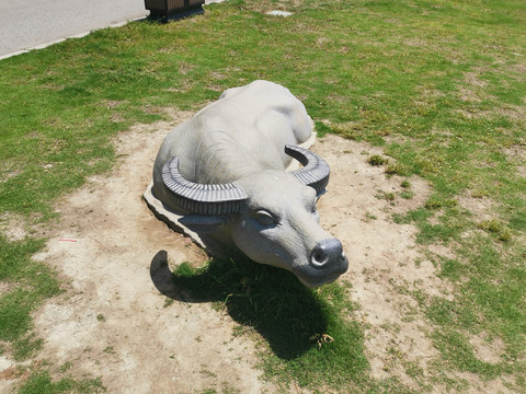 水牛雕像