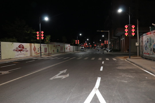 夜间马路