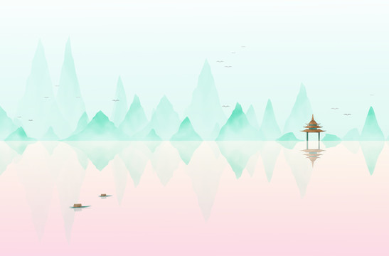山水画