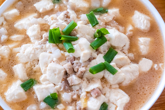 肉末豆腐