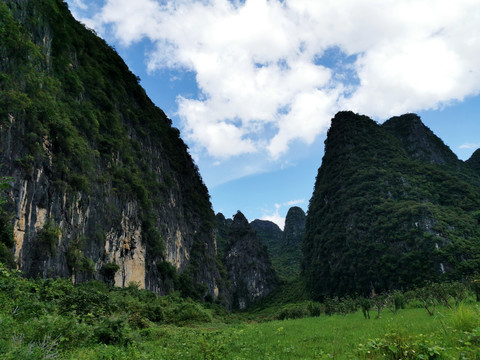 山峰拥挤的间距