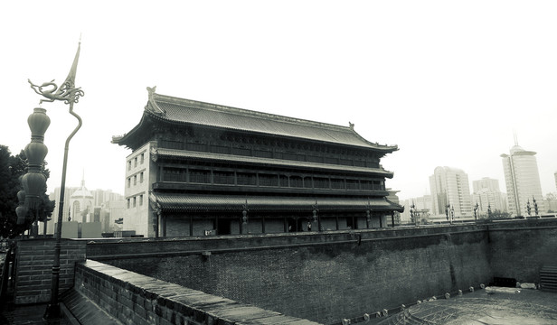 西安南门瓮城箭楼