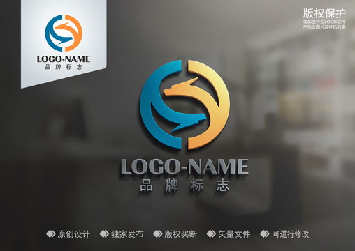 龙标志龙logo