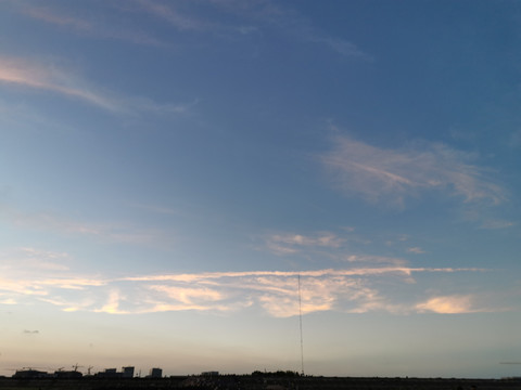 夕阳晚霞天空