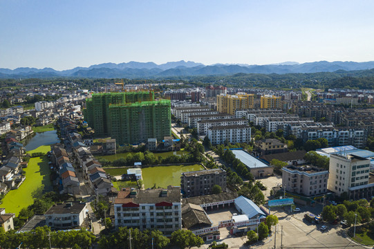 宜都市枝城镇街景