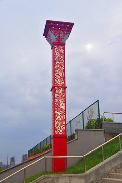 灯柱