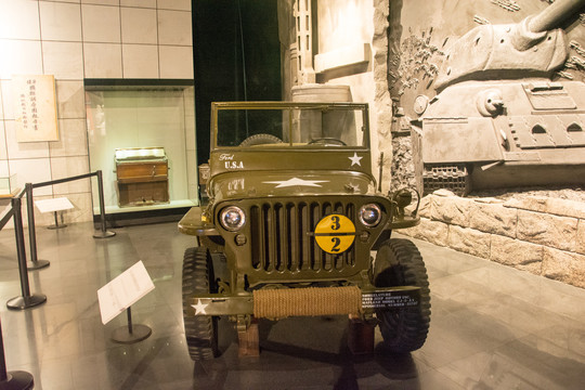 二战美式吉普车