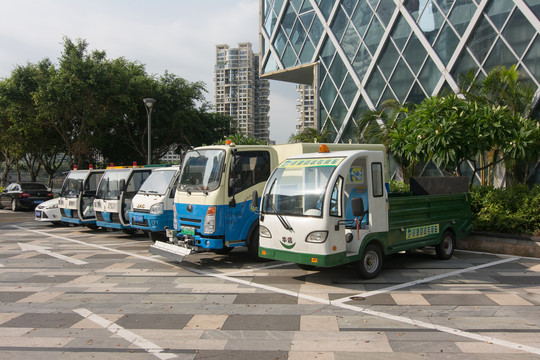 城市资源回收车