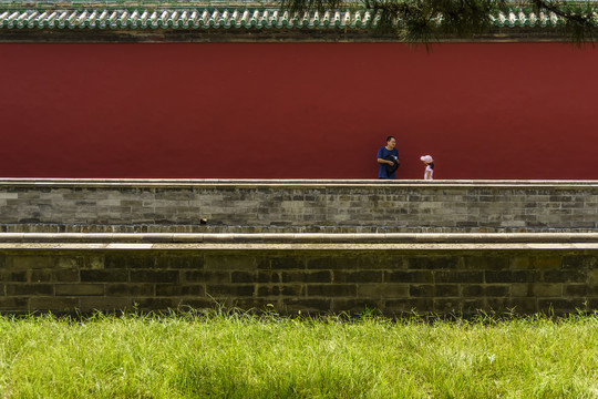 中国北京天坛公园风光