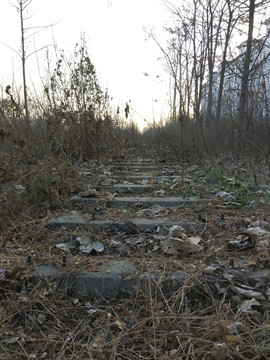 废弃铁路
