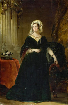 克里斯蒂安那·罗伯特森公主的画像