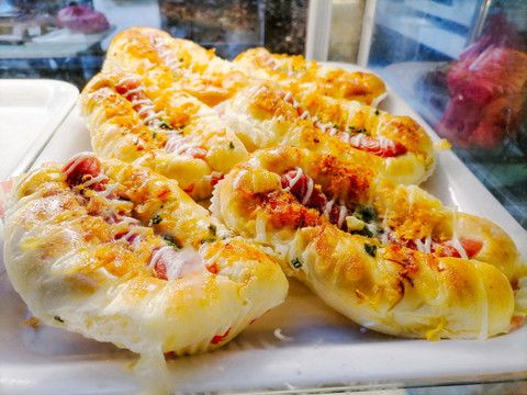 面包店蛋糕点心甜点包子面包