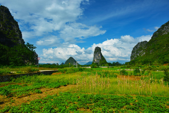 贺州钟山风光