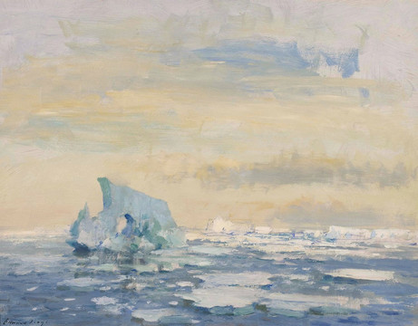 爱德华·西戈南极的浮冰