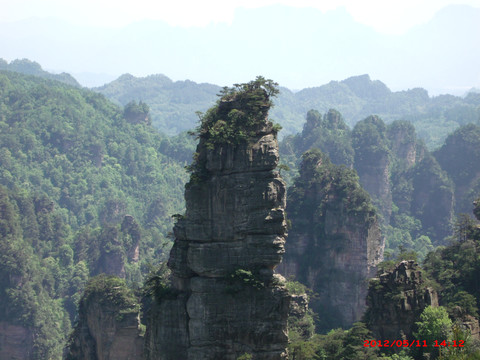 张家界黄石寨风景区