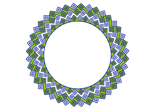 传统花纹圆圈
